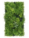 Moss Mesh Plantevæg med kunstige planter 100 x 50 cm