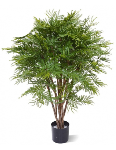 Stor kunstig Mimosa plante H110 cm -...