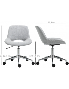 Kontorstol i polyester H73... 2