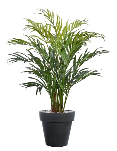 Stor kunstig Areca plante med potte...