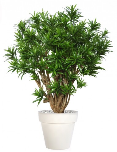 Stort kunstigt Dracaena træ med potte...