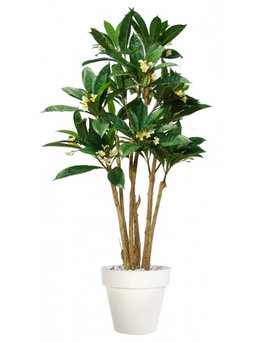 Stor kunstig Plumeria plante med...