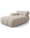 Bellis venstrevendt daybed i 3D polyester B155 cm - Lys beige