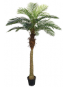 Stort kunstigt Areca palme træ med potte H210 cm