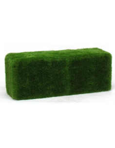 Puf i kunstigt græs 130 x...