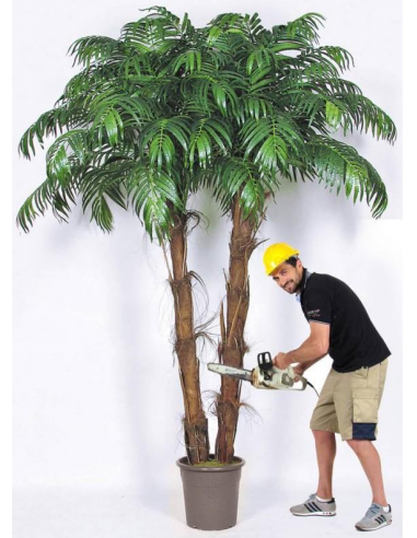 Stor kunstig Areca palme træ H300 cm