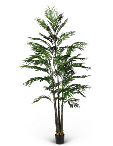 Stor kunstig Areca deluxe palme H210 cm