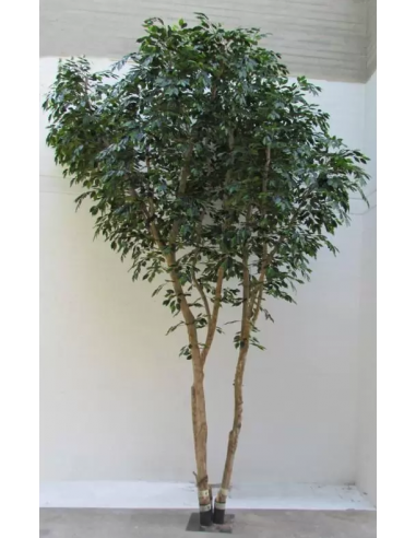 Stort kunstigt deluxe Ficus træ H400 cm