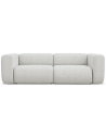 Ekahi 3-personers modulsofa i polyester B228 cm - Meleret beige