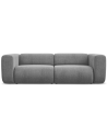 Ekahi 3-personers modulsofa i chenille B228 cm - Grå