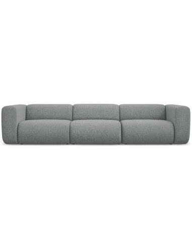 Ekahi 4-personers modulsofa i polyester B319 cm - Meleret grå