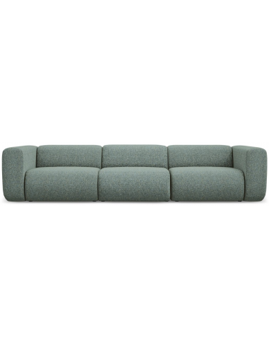 Ekahi 4-personers modulsofa i polyester B319 cm - Meleret lyseblå