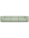 Ekahi 4-personers modulsofa i polyester B319 cm - Meleret lysegrøn