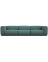 Ekahi 4-personers modulsofa i polyester B319 cm - Meleret marine