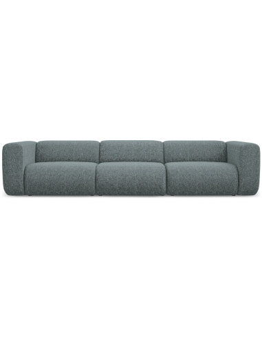 Ekahi 4-personers modulsofa i polyester B319 cm - Meleret stålgrå