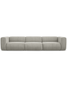 Ekahi 4-personers modulsofa i chenille B319 cm - Beige