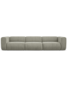 Ekahi 4-personers modulsofa i chenille B319 cm - Elefantgrå