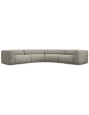 Ekahi buet hjørne modulsofa i polyester 318 x 318 cm - Meleret mørk beige