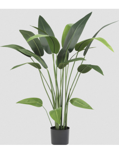 Stor kunstig Heliconia plante H120 cm