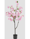 Kunstigt Bougainvillea træ H120 cm - Pink