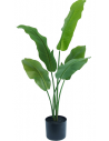 Stor kunstig Strelitzia plante H90 cm