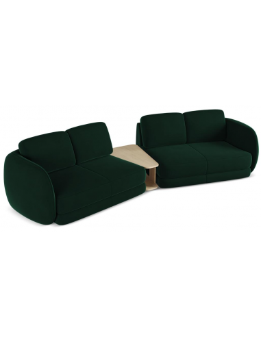 Kiana 4-personers modulsofa i velour...