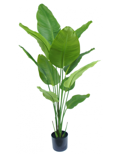 Stor kunstig Strelitzia plante H150 cm