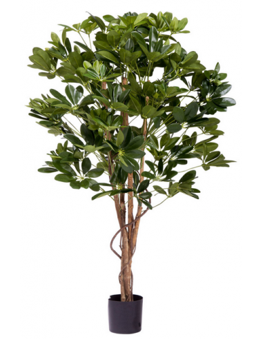 Stor kunstig Schefflera plante H120 cm