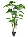 Stor kunstig deluxe Monstera plante H210 cm