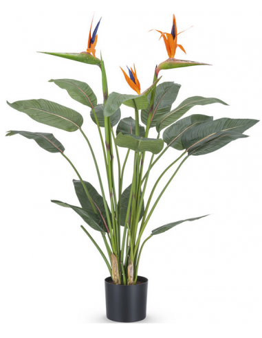 Stor kunstig Strelitzia plante H115 cm