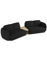 Kiana 4-personers modulsofa i bouclé B310 cm - Antracit