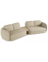 Kiana 4-personers modulsofa i bouclé B310 cm - Beige