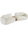 Kiana 4-personers modulsofa i bouclé B310 cm - Ecru