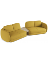 Kiana 4-personers modulsofa i bouclé B310 cm - Sennepsgul