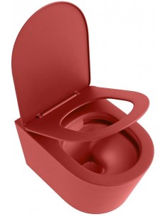 væghængt toilet farvet 2