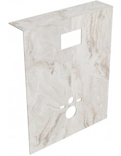 HOPE Toilet bagplade med...