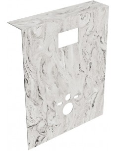 HOPE Toilet bagplade med...