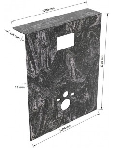 HOPE Toilet bagplade med... 2