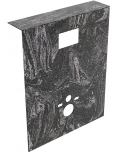 HOPE Toilet bagplade med...