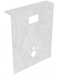 HOPE Toilet bagplade med...