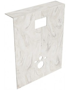 HOPE Toilet bagplade med...