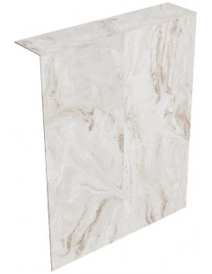 HOPE Toilet bagplade uden...