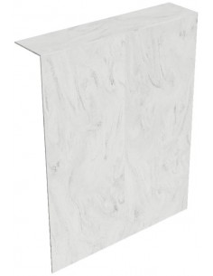 HOPE Toilet bagplade uden...