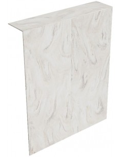 HOPE Toilet bagplade uden...