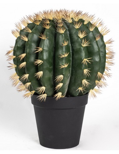 Kunstig Echinocactus kaktus H67 cm