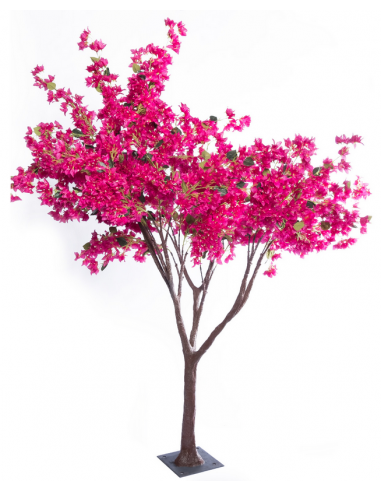 Kunstigt Bougainvillea træ H220 cm - Fuchsia