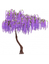 Kunstigt Wisteria træ H340 cm - Lilla