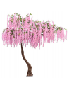 Kunstigt Wisteria træ H340 cm - Pink