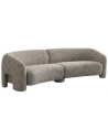 Milania buet 3-personers sofa i bomuld B284 cm - Meleret natur