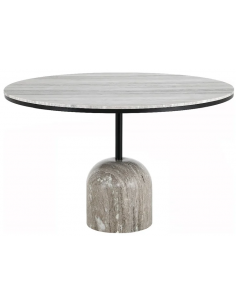 Rundt spisebord marmor 2